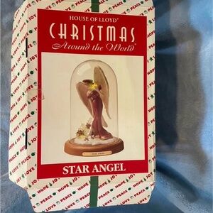 Vintage 1997 House of Lloyd Christmas Around the World Star Angel